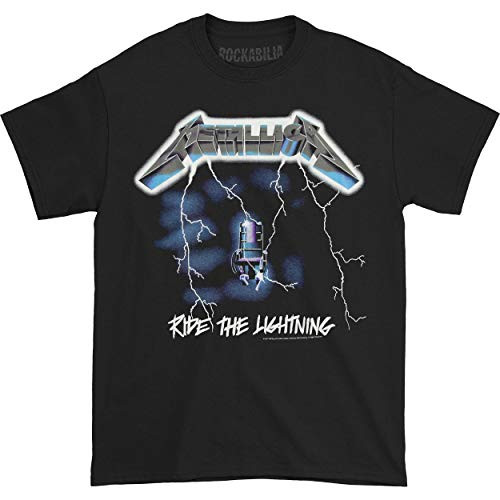 Metallica Men s Ride The Lightning T-Shirt Black Medium