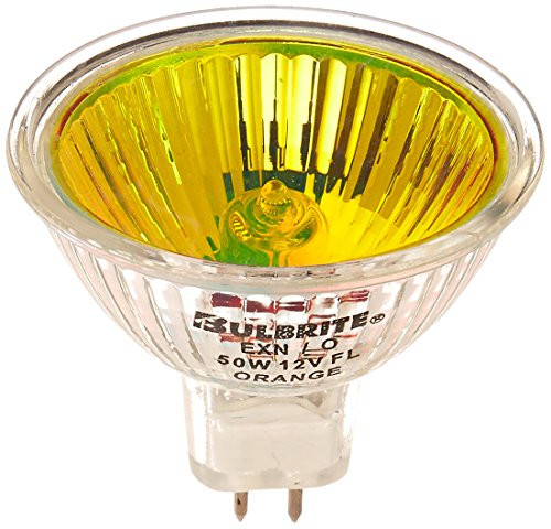 Bulbrite EXN/O 50-Watt 12-Volt Halogen MR16 Bi-Pin, Orange