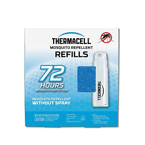 Thermacell Mosquito Repellent Refills  Provide 120 Hours of Protection  Contain 30 Repellent Mats 10 Fuel Cartridges  Compatible with Any Fuel-Powered Thermacell Mosquito Repeller Product