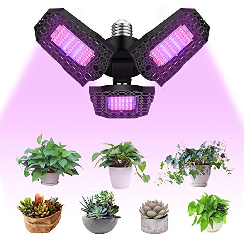 LaMuVii LED 300W Grow Light for Indoor Plants Deformation Grow Light Full Spectrum LED Plant Lamp for Indoor Plants Veg and Flower LaMuVii LED 300W Grow Light for Indoor Plants Deformation Grow Light Full Spectrum LED Plant Lamp for Indoor Plants Veg and Flower
