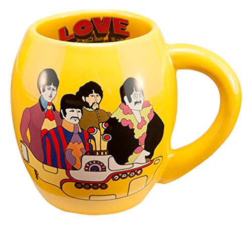 Vandor The Beatles Yellow Submarine 18 Ounce Oval Ceramic Mug  73062