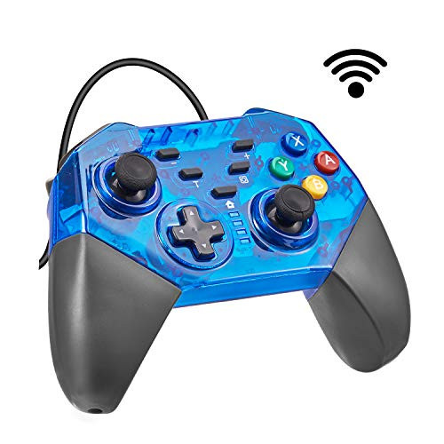 Wireless Pro Controller for Switch  Switch Lite Console Wireless Switch Pro Remote Gamepad Controller with Motion Control Turbo and Dual Vibration Compatible with Windows PC Android