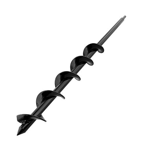 7Penn Garden Plant Flower Bulb Auger 2in x 24in Rapid Planter Post or Umbrella Hole Digger for 3 8in Hex Drive Drill 7Penn Garden Plant Flower Bulb Auger 2in x 24in Rapid Planter Post or Umbrella Hole Digger for 3 8in Hex Drive Drill