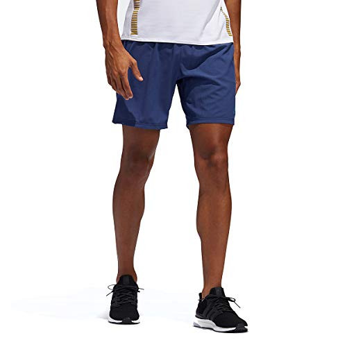 adidas Men s Saturday Short Tech Indigo Small 7 inch