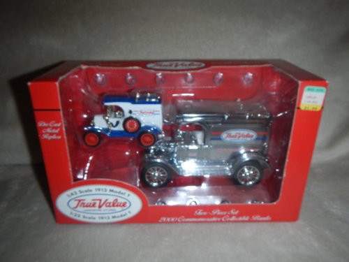 Ertl Collectibles True Value 1913 Model T 1 43  and  1 25 Scale Die Cast Banks