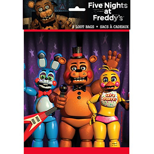 Five Nights at Freddy's Favor Bags (8ct)