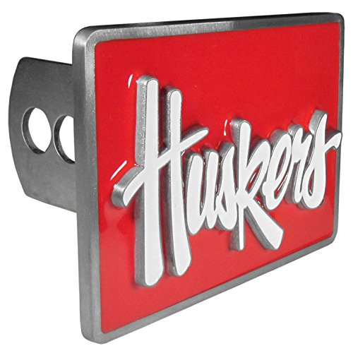 Siskiyou NCAA Nebraska Cornhuskers Trailer Hitch Cover Class II  and  III