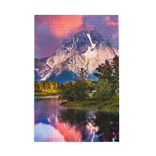 Grand Teton National Park 1000 Piece Jigsaw Puzzle Unique Birthday Present Suitable for Teenagers and Adults Grand Teton National Park 1000 Piece Jigsaw Puzzle Unique Birthday Present Suitable for Teenagers and Adults