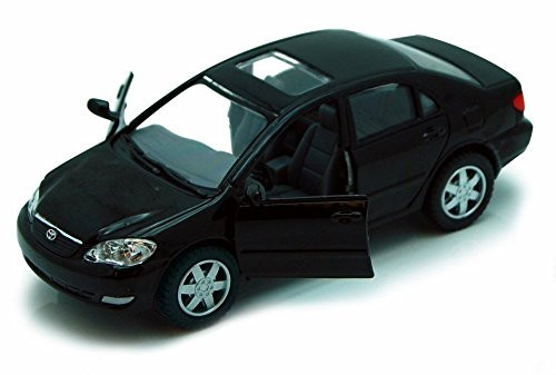 Kinsmart Toyota Corolla, Black 5099D - 1/36 scale Diecast Model Toy Car, but NO BOX