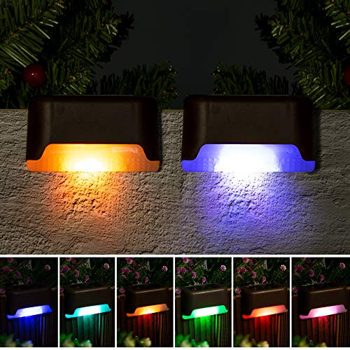 Solpex Solar Deck Lights Outdoor 16 Pack Solar Step Lights Waterproof Led Solar Lights for Outdoor Decks Stairs Step Fence Yard and Patio Color Changing Solpex Solar Deck Lights Outdoor 16 Pack Solar Step Lights Waterproof Led Solar Lights for Outdoor Decks Stairs Step Fence Yard and Patio Color Changing