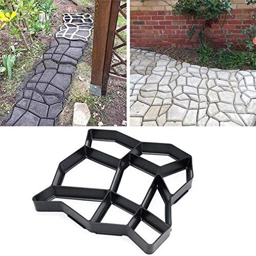 Deysen Garden Paving Pavement Mold Patio Concrete Stone Path Walk Maker Reusable Mould Patio Paving Mold Path Floor Mould DIY Concrete Stepping Stone Deysen Garden Paving Pavement Mold Patio Concrete Stone Path Walk Maker Reusable Mould Patio Paving Mold Path Floor Mould DIY Concrete Stepping Stone