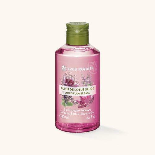 Yves Rocher Relaxing Bath and Shower Gel - Lotus Flower Sage Yves Rocher Relaxing Bath and Shower Gel - Lotus Flower Sage