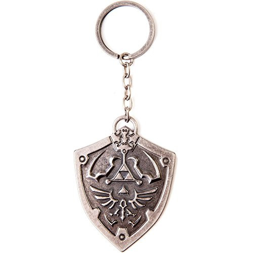 The Legend of Zelda Twilight Princess: Metal Hylian Shield Key Chain The Legend of Zelda Twilight Princess: Metal Hylian Shield Key Chain