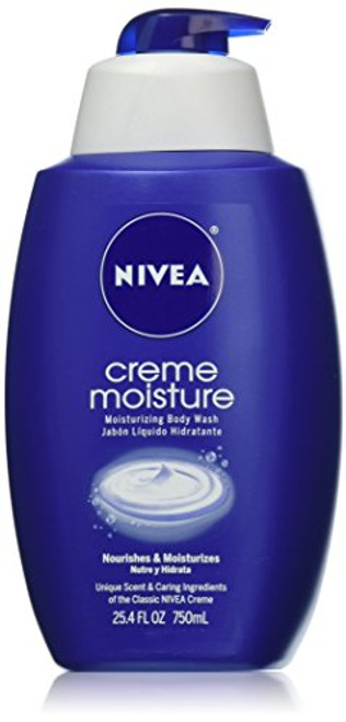 NIVEA Creme Moisture Moisturizing Body Wash 25.4 fl oz NIVEA Creme Moisture Moisturizing Body Wash 25.4 fl oz