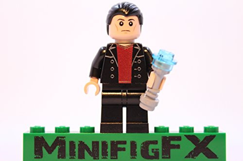 LEGO Doctor WHO 9th Doctor Christopher Eccleston Minifigure with Sonic Screwdriver LEGO Doctor WHO 9th Doctor Christopher Eccleston Minifigure with Sonic Screwdriver