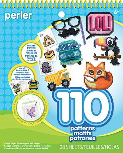 Perler Beads Pattern Pad, Striped Beads