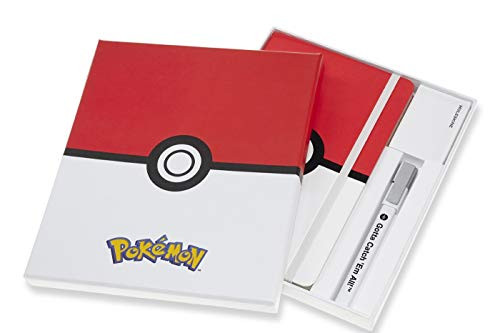Moleskine Limited Edition Pokemon Notebook Hard Cover Large  5 inch x 8.25 inch  Ruled Lined 240 Pages