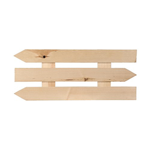 Walnut Hollow Wide Rustic Arrow Pallet, 9.88 by 24-Inch
