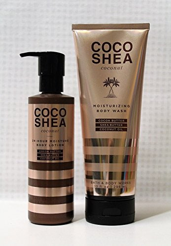 Bath and Body Works - CocoShea  Coconut  Body Lotion  and  Moisturizing Body Wash