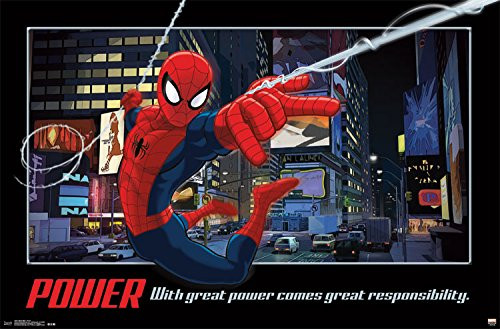 Trends International Spider-Man Power Wall Poster 22.375" x 34"