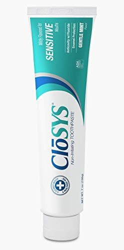 Closys Sulfate Free Fluoride Toothpaste Clean Mint 7 oz Pack of 2