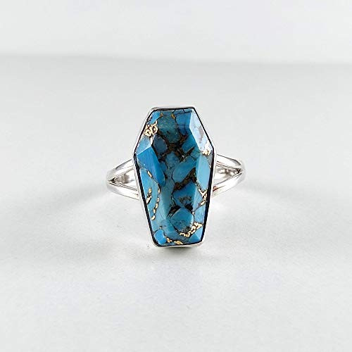 coffin ring blue copper turquoise ring boho silver ring copper turquoise ring handmade ring delicate jewelry coffin turquoise ring dainty gemstone ring anniversary gift ring promise ring gift for her coffin ring blue copper turquoise ring boho silver ring copper turquoise ring handmade ring delicate jewelry coffin turquoise ring dainty gemstone ring anniversary gift ring promise ring gift for her