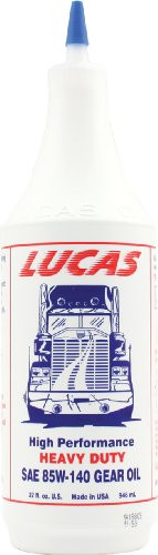 Lucas Oil LUC10042 SAE 85W-140 Heavy Duty Gear Oil - 1 Quart