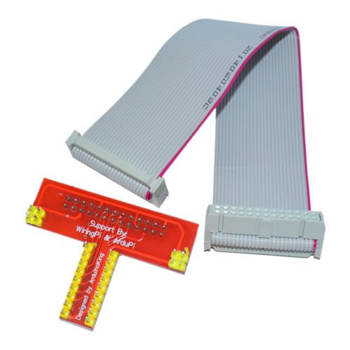 Pack of 4 ContempoViews GPIO Extension Kit 1201 for Raspberry Pi 2  and  3 GPIO adapter board  plus 26P extension line