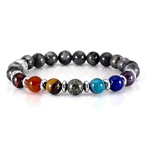 7 Chakra Gemstone Bracelet with Black Labradorite Chakra Balancing Bracelet Labradorite Gemstone Bracelet Protection Bracelet Root Chakra Bracelet Namaste Jewelry Intention Bracelet Yoga 7 Chakra Gemstone Bracelet with Black Labradorite Chakra Balancing Bracelet Labradorite Gemstone Bracelet Protection Bracelet Root Chakra Bracelet Namaste Jewelry Intention Bracelet Yoga