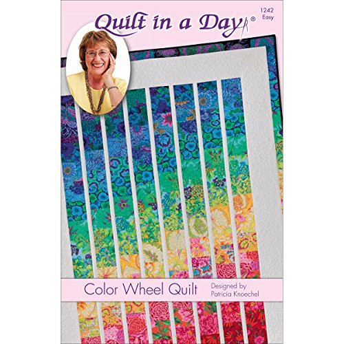 Quilt In A Day Color Wheel Quilt: Eleanor Burns Signature Pattern by