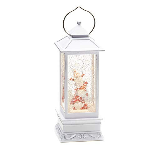 ReLIVE Christmas Light-Up Snow Globe Lantern 10.5 inch Gnomes