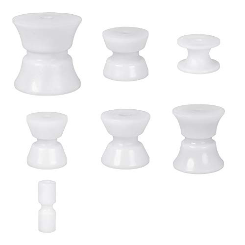 White Water Delrin Anchor Roller Replacement Wheels  7558U - 2-7 8 inch Diameter 2-7 8 inch Width