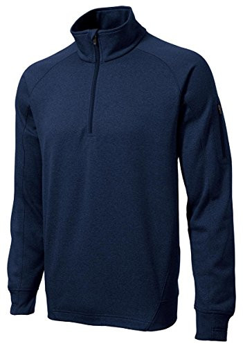 SPORT-TEK Men s Tech Fleece 1 4 Zip Pullover XL True Navy
