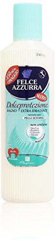 Paglieri: "Dolceprotezione" Delicate Bath Foam, "Felce Azzurra" Line - 25.36 Fluid Ounces (750ml) Bottle [ Italian Import ]
