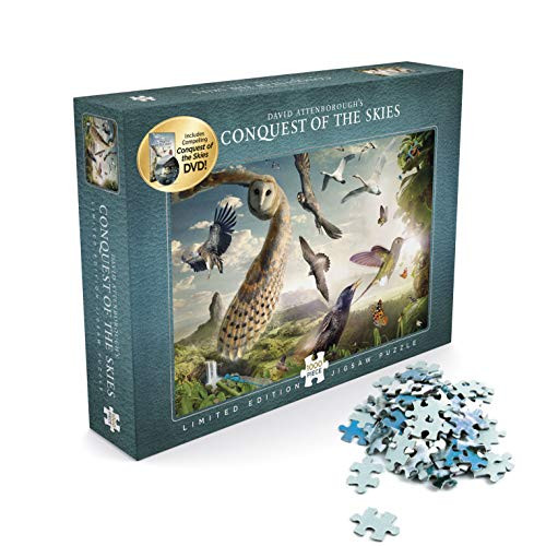 David Attenborough s Conquest of the Skies  Includes 1000 piece Jigsaw   DVD