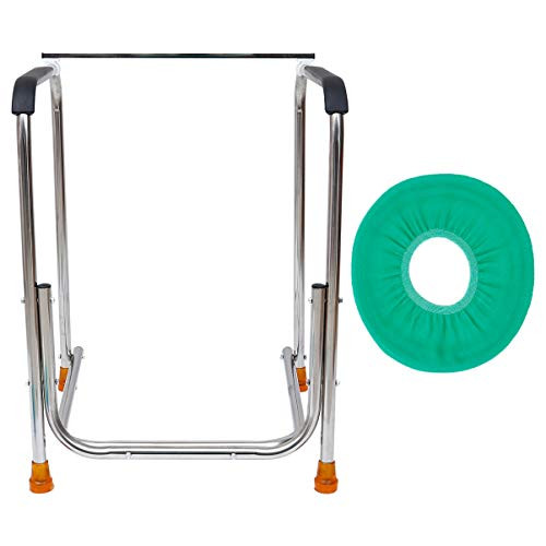 ULTECHNOVO Anti-Slip Toilet Grab Bar Stainless Safety Toilet Handrails - Elderly Medical Bathroom Safety Frame