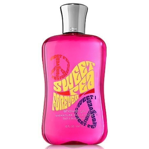 Bath  and  Body Works Sweet Pea Forever Shower Gel Signature Collection 10 oz