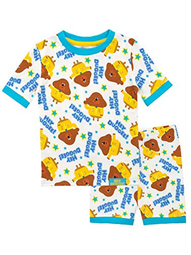 Hey Duggee Boys Squirrel Club Pajamas White Size 6