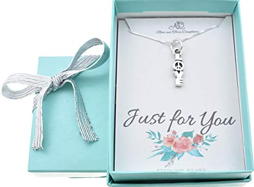 Peace and Love Charm Pendant Necklace in Sterling Silver   Handmade 16 inch Box Chain with 2 inch Extender   Creative and Versatile Piece of Jewelry   Perfect Gift for Anyone