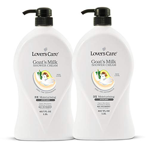 Lover s Care Goat s Milk Moisturizing Body Wash Shower Cream Avocado 40.7 Fl.Oz - Pack of 2
Lover s Care Goat s Milk Moisturizing Body Wash Shower Cream Avocado 40.7 Fl.Oz - Pack of 2