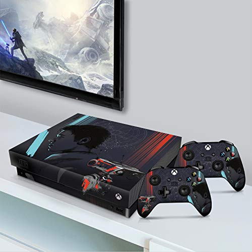 Controller Gear Authentic and Officially Licensed Star Wars Jedi  Fallen Order - CAL Kestis Bd-1 Xbox One X Console  and  Controller Skin - Xbox One