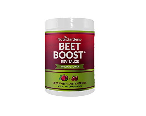 BEET BOOST® Natural Beet Root Powder with Tart Cherry 7Oz Vegan Post Workout Recovery Powder Shake Sports Nutrition Nitric Oxide Boosters Anti-Inflammatory - Gluten Free and Non-GMO BEET BOOST® Natural Beet Root Powder with Tart Cherry 7Oz Vegan Post Workout Recovery Powder Shake Sports Nutrition Nitric Oxide Boosters Anti-Inflammatory - Gluten Free and Non-GMO