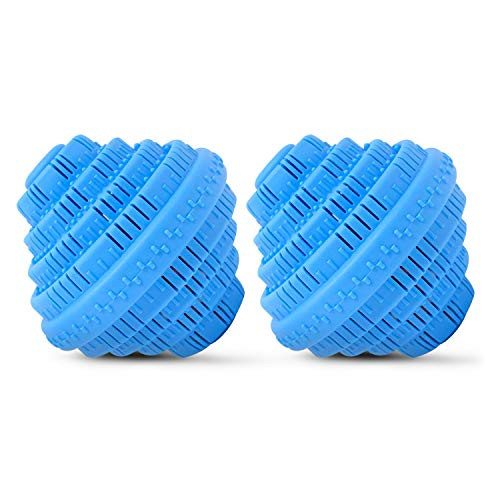 Wash Wizard Laundry Ball 2-Pack Reusable Natural Hypoallergenic and Eco-Friendly Washer Ball Laundry Detergent Alternative Last up to 1500 Washings Wash Wizard Laundry Ball 2-Pack Reusable Natural Hypoallergenic and Eco-Friendly Washer Ball Laundry Detergent Alternative Last up to 1500 Washings