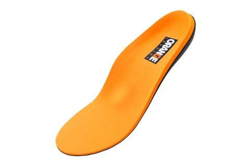 Orange Full Length E Fits Men s Shoe 8-8.5 Women s 9.5-10 Uses a Heel Cup Contoured Medial Archand Metatarsal pad to Help with Better Alignment and Weight Distribution