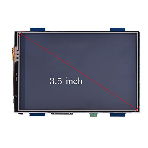 Touch Screen for Raspberry Pi 3.5 inch HDMI 480 320 LCD Touch Screen Display with Acrylic Case for Raspberry Pi 2 3
