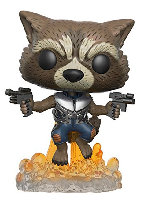 Funko POP Movies: Guardians of the Galaxy 2 Flying Rocket Toy Figure Funko POP Movies: Guardians of the Galaxy 2 Flying Rocket Toy Figure