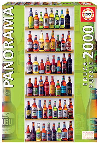 Educa 2000pc Panorama Puzzle World Beers