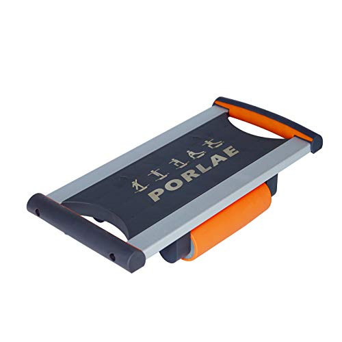 PORLAE Ab Roller for Abs Workout Household Ab Roller Wheel Exercise Equipment for Core Workout Ab Wheel Roller for Home Gym Ab Workout Equipment for Abdominal Muscle ExerciseOrange