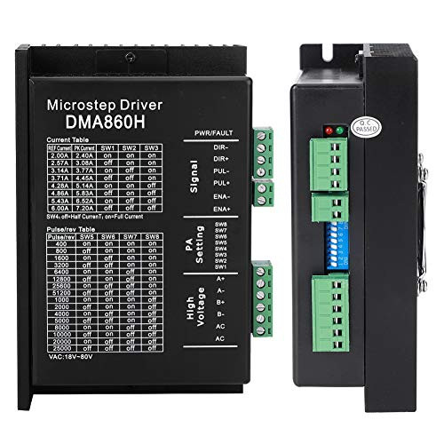Stepper Motor Driver Ultra?Low Noise 18?80VAC 2.4?7.2A for Industry Production