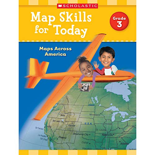 Scholastic Teaching Resources SC-821490BN 6 Each Map Skills for Today Activity Book - Grade 3
